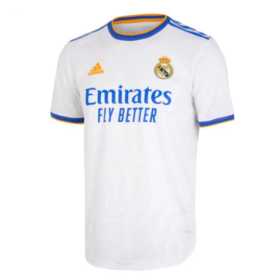 Tailandia Camiseta Real Madrid Primera 2021-2022 Blanco